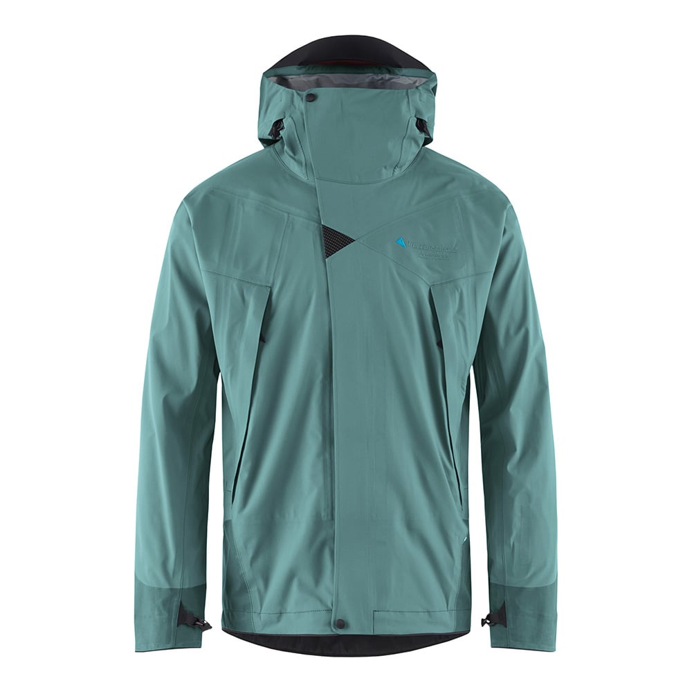 Klattermusen Mens Allgron 2.0 Waterproof Cutan Jacket (Frost Green)