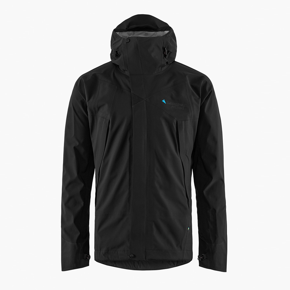 Klattermusen Mens Allgron 2.0 Waterproof Cutan Jacket (Black)