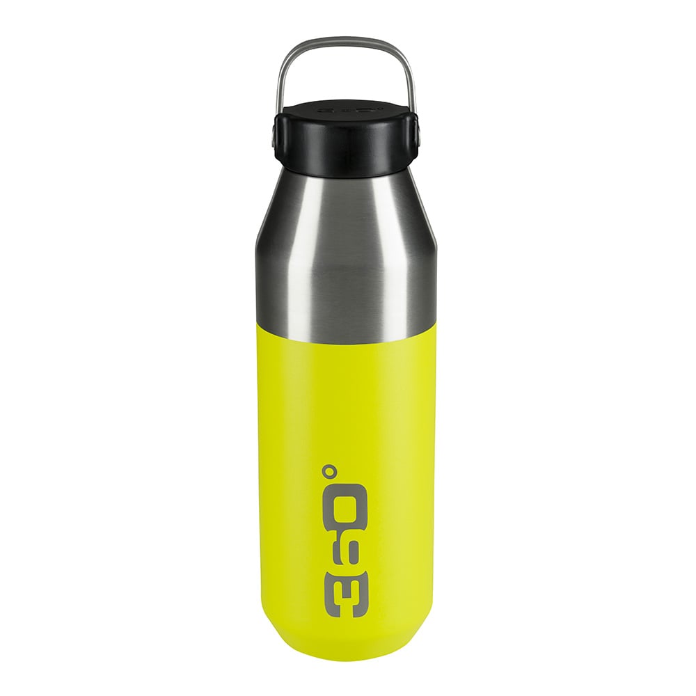 360 Degrees Vacuum Insulated Stainless Narrow Mouth Bottle - 750ml (Lime)