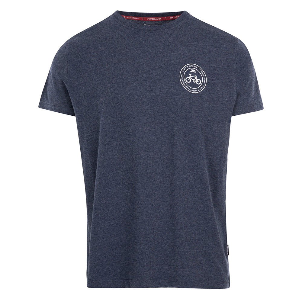 Trespass Mens Quarry T-Shirt (Navy Marl)