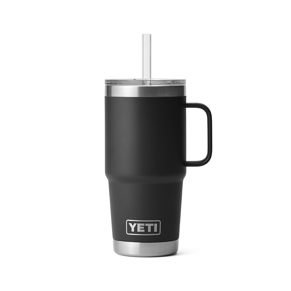 YETI Rambler 25oz Mug With Straw Lid (710ml)