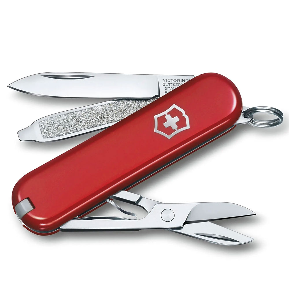Victorinox Classic SD Swiss Army Knife (Red)