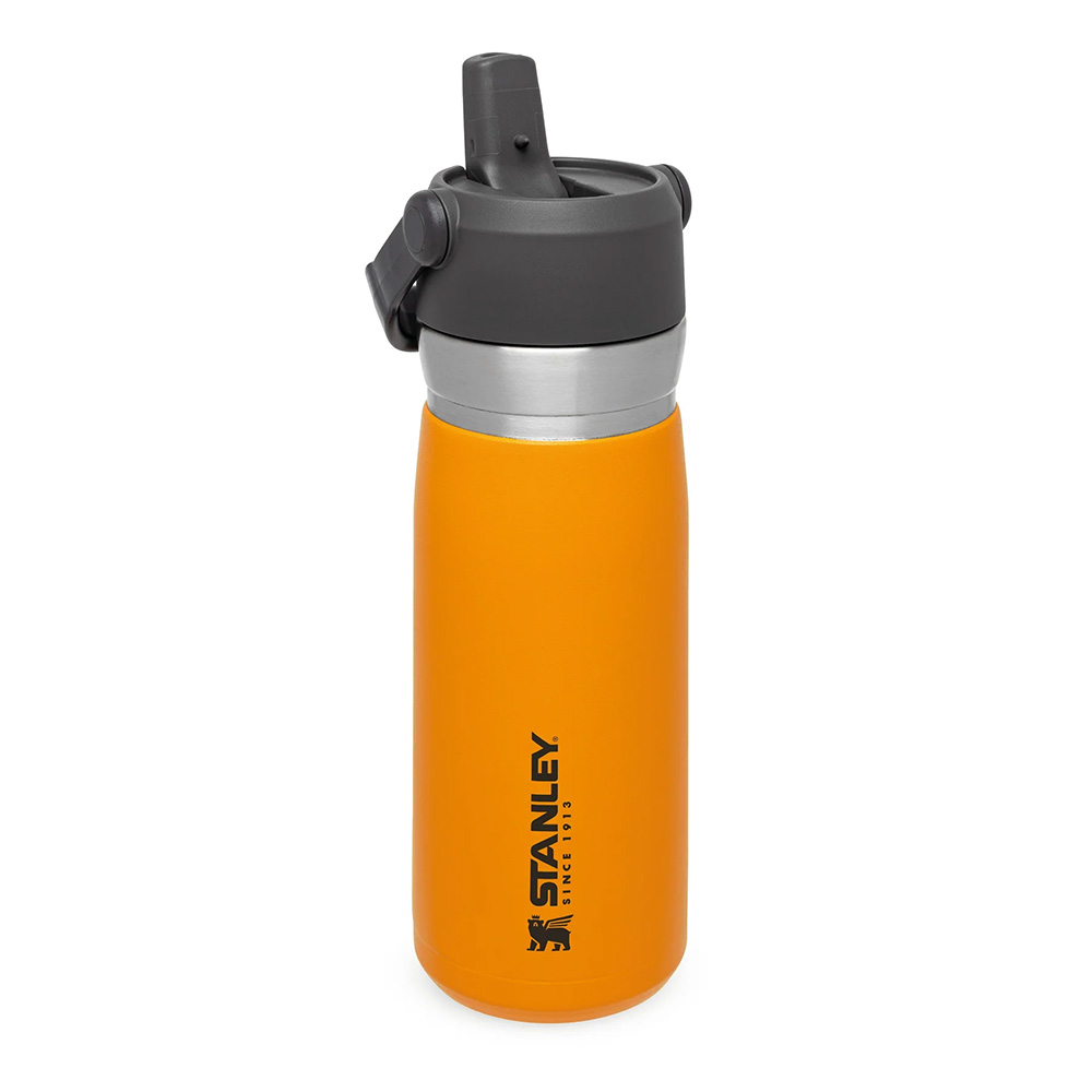 Stanley Go Flip Straw Water Bottle (Saffron) - 0.65L