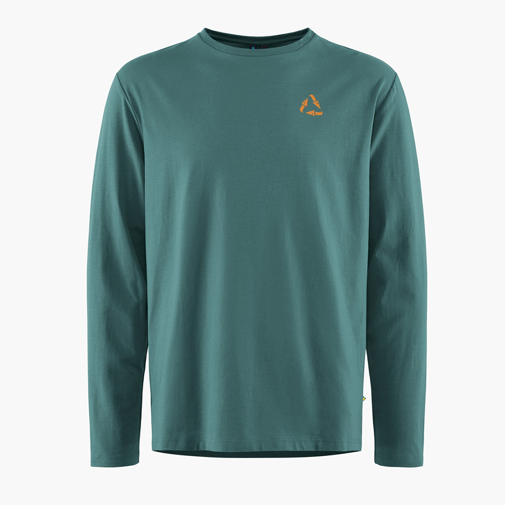 Klattermusen Mens Runa Commitment 2.0 Long Sleeve T-Shirt (Frost Green)