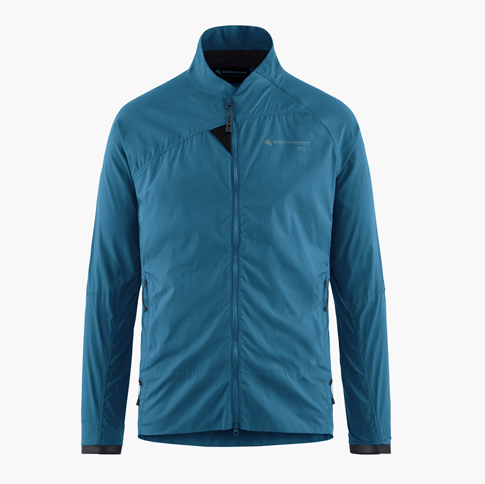 Klattermusen Mens Nal Windbreaker Jacket (Monkshood Blue)