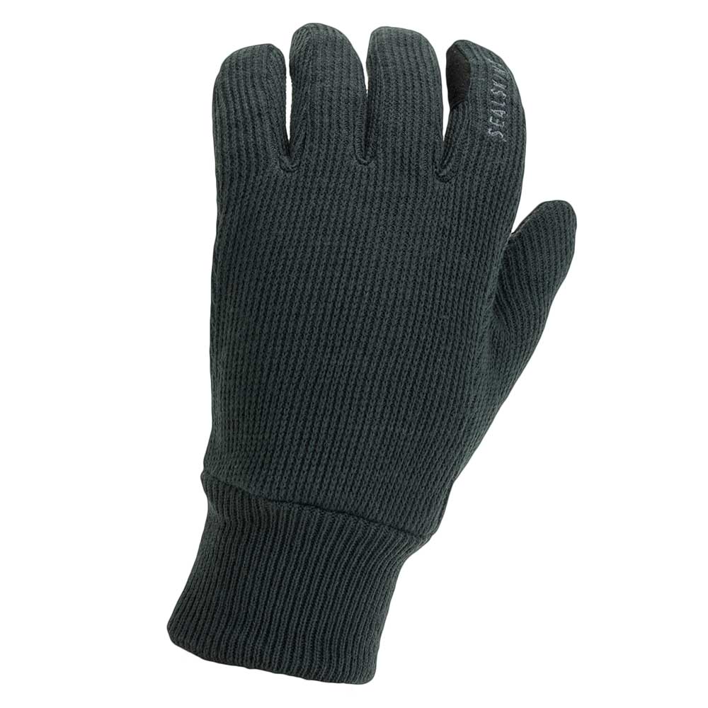 Sealskinz Windproof All-Weather Knitted Gloves (Grey)