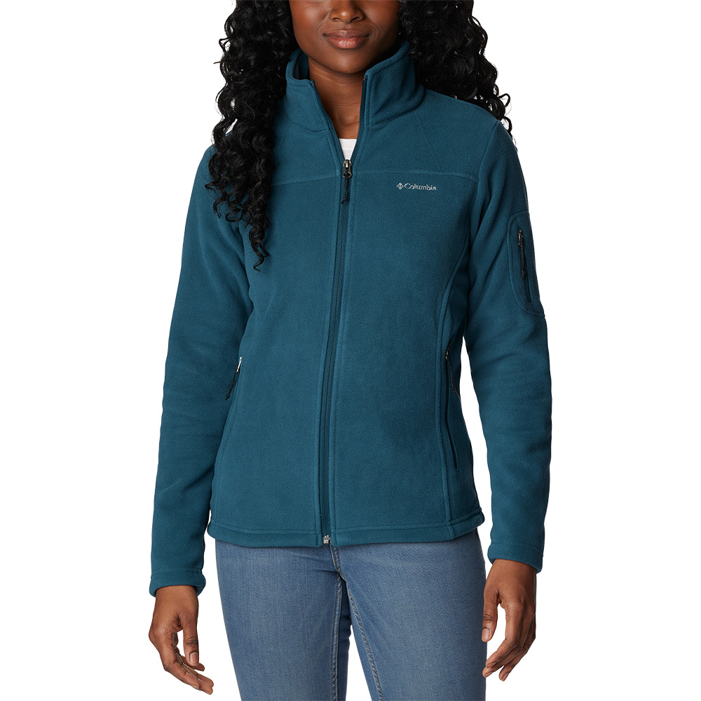 Columbia Womens Fast Trek II Full Zip Fleece Jacket (Night Wave)