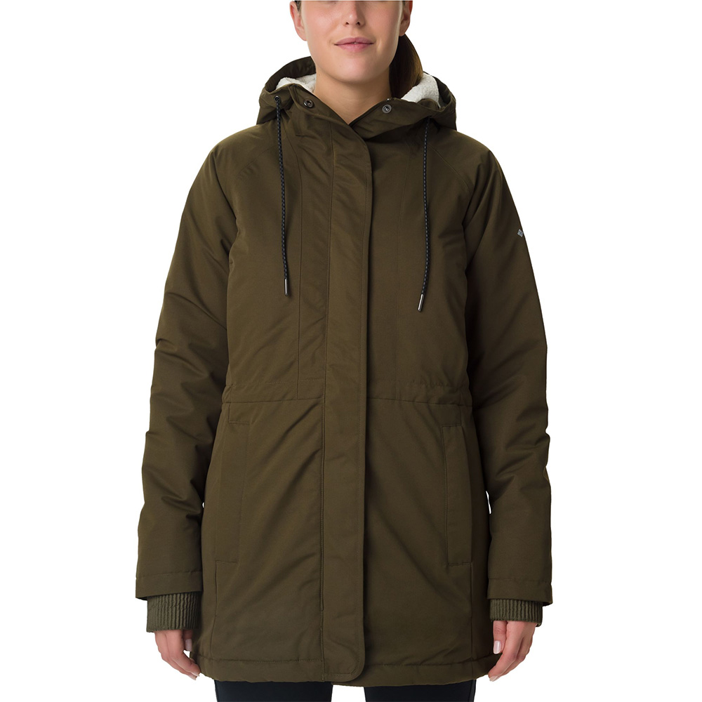 Columbia Womens South Canyon Waterproof Insulated Parka (Olive Green)
