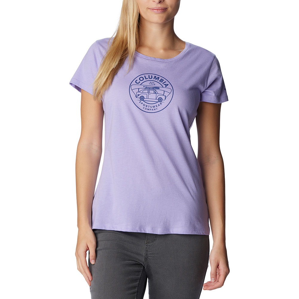 Columbia Womens Daisy Days T-Shirt (Frosted Purple)
