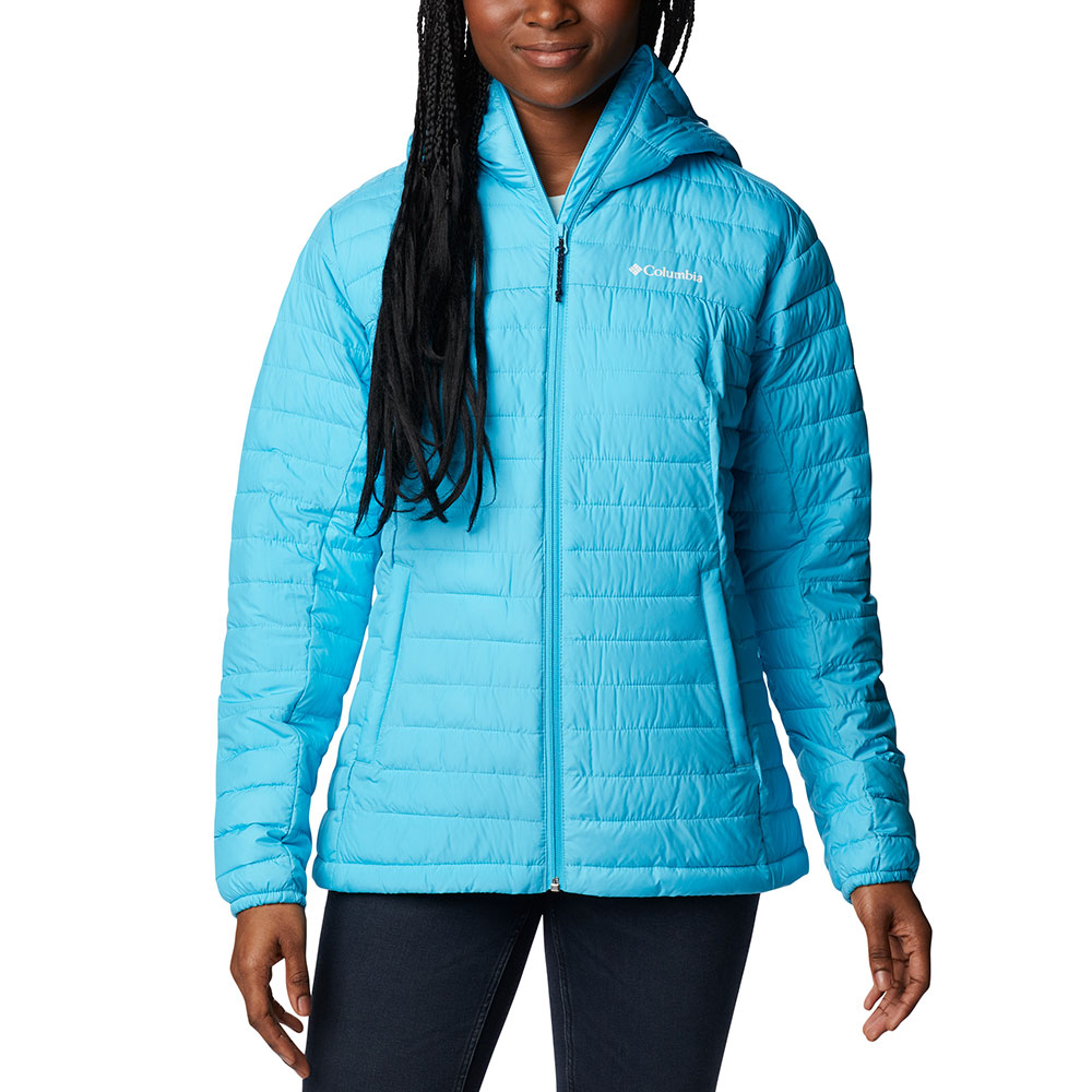 Columbia Womens Silver Falls Insulated Hooded Jacket (Atoll/Nocturnal Lining)