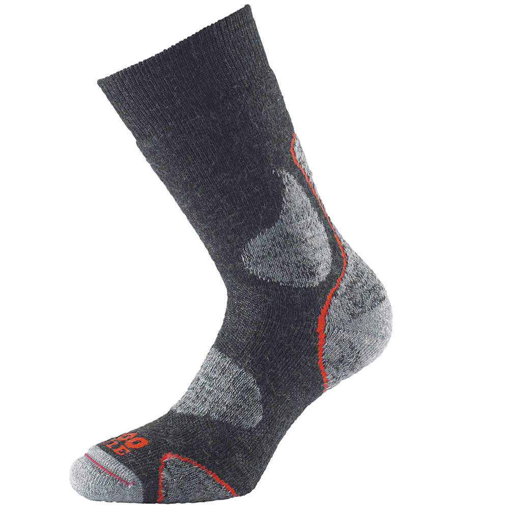 1000 Mile Mens 3 Season Walking Socks (Charcoal)