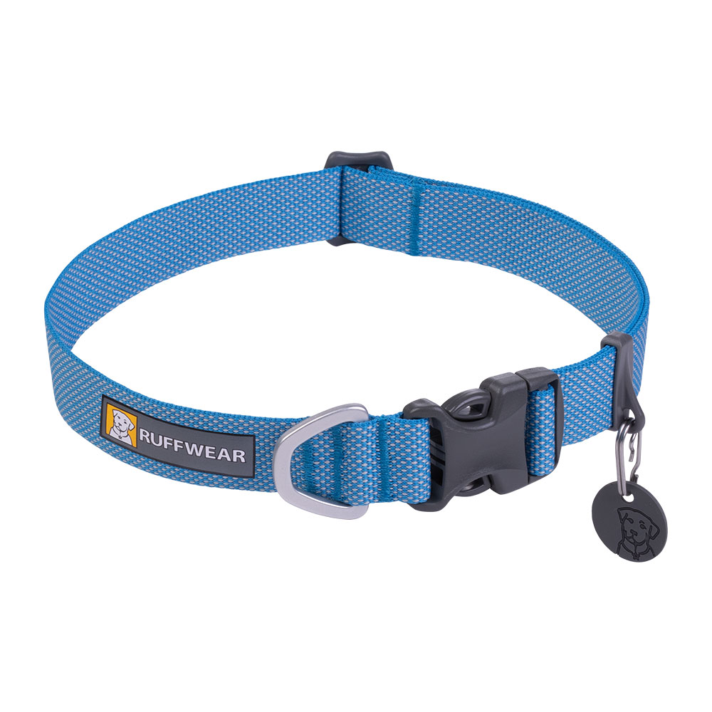 Ruffwear Hi and Light Lightweight Dog Collar (Blue Dusk)
