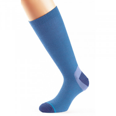 1000 Mile Womens Ultimate Lightweight Walking Socks (Cornflower) - Sock front/side
