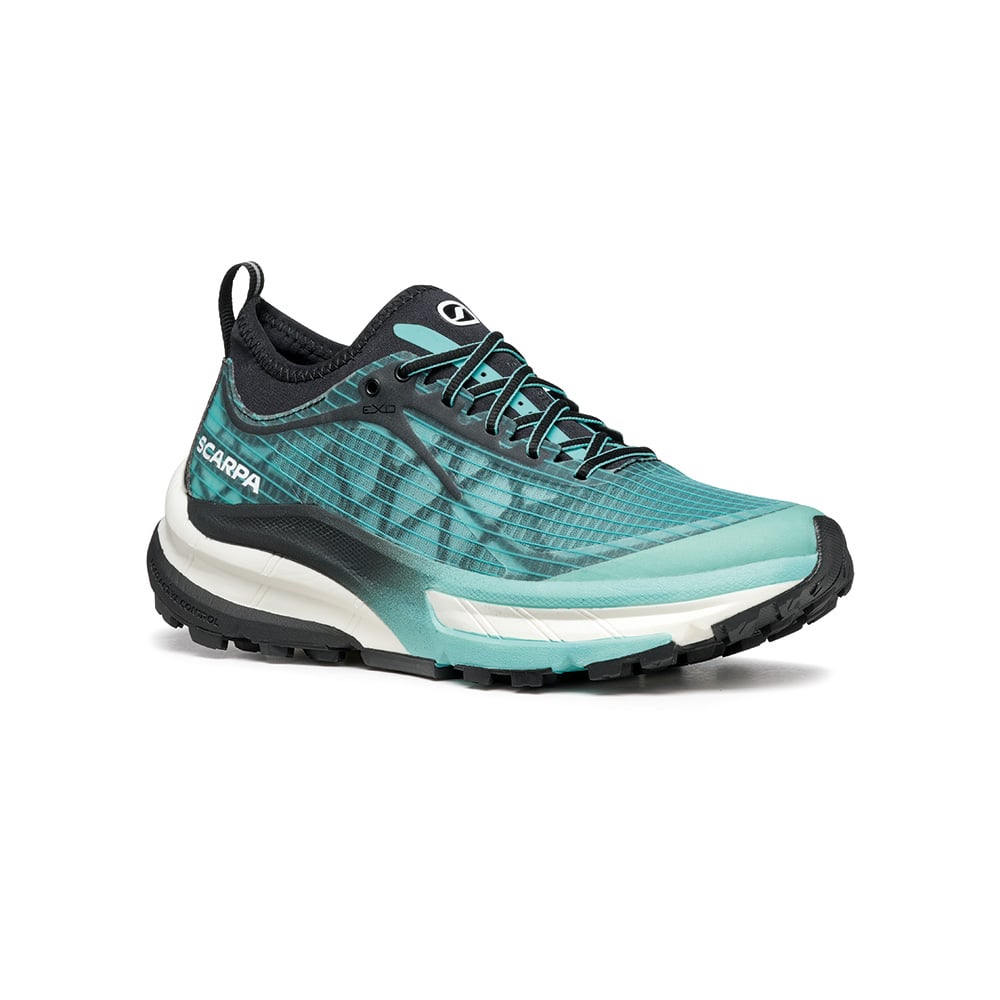 Scarpa Womens Golden Gate ATR Trail Running Shoes (Aruba Blue / Black)