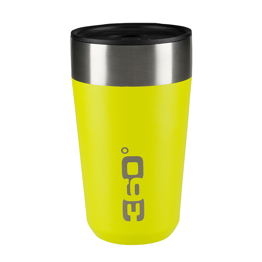 360 Degrees Vacuum Insulated Stainless Travel Mug Large - 475ml (Lime)