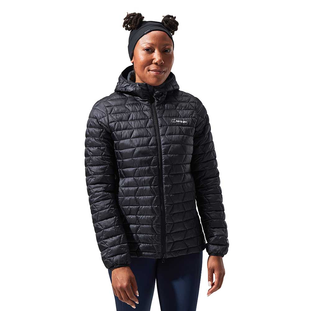 Berghaus Womens Cuillin Insulated Hooded Jacket (Jet Black)
