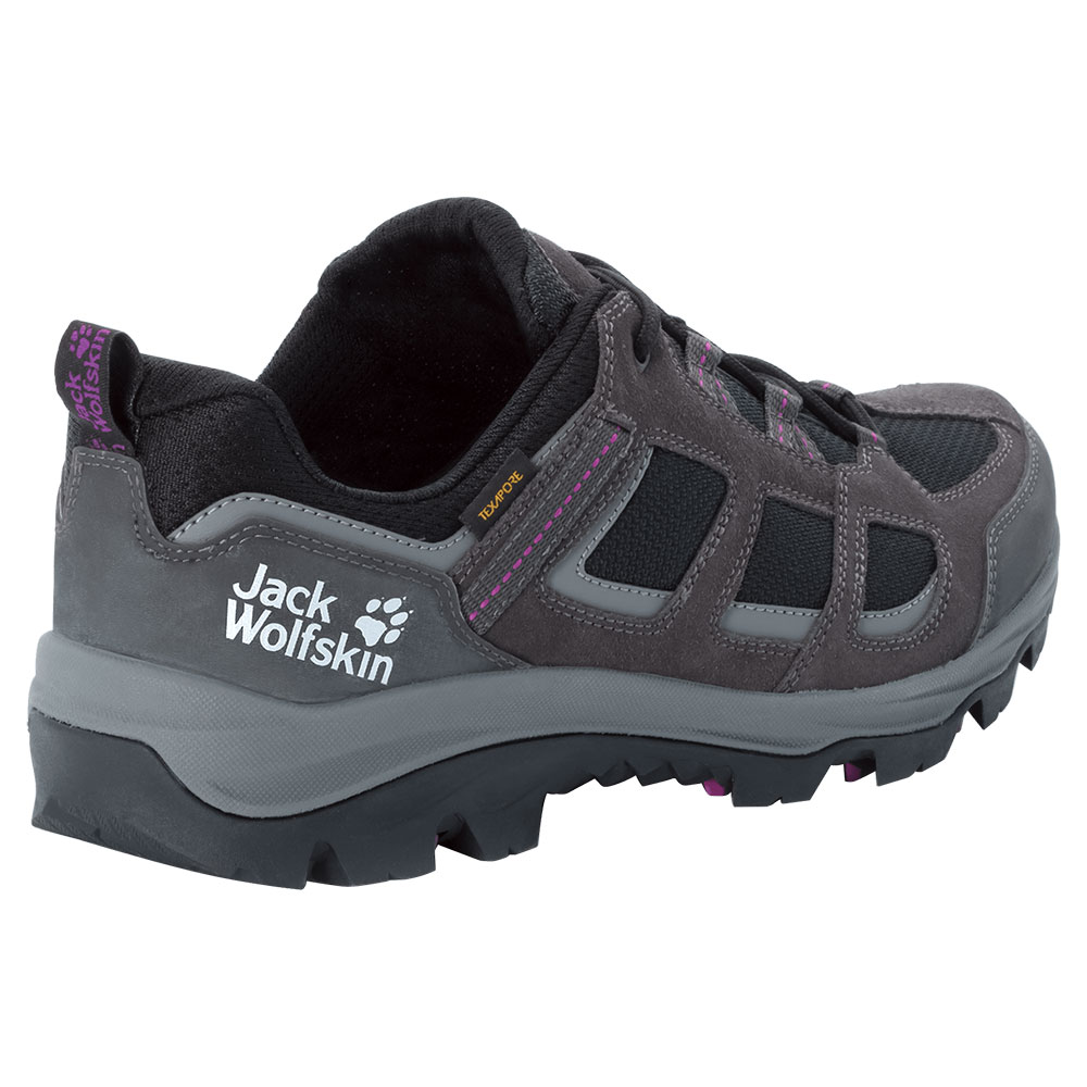 Jack wolfskin Shoes Woodland Texapore Low Black | Trekkinn