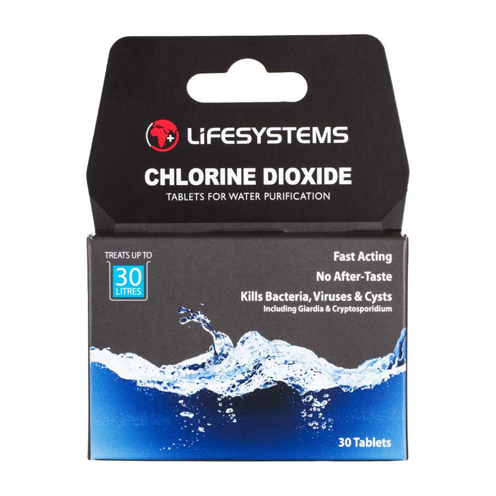 Lifesystems Chlorine Dioxide Water Treatment Tablets