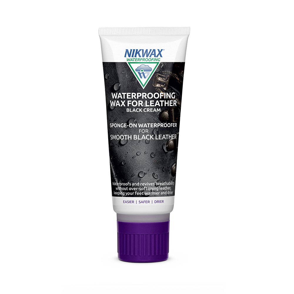Nikwax Waterproofing Wax For Leather (Black) - 60ml