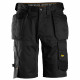 Snickers Mens AllRound Stretch Loose Fit Work Shorts (Black)
