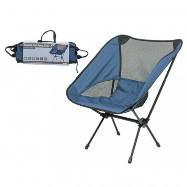 Summit Ultra Light Pack Away Chair (Blue)