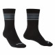 Bridgedale Mens Ultralight Merino Performance Boot Socks (Black/Light Grey)
