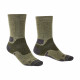 Bridgedale Mens Hike Midweight Merino Endurance Boot Socks (Green)