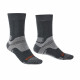 Bridgedale Mens Hike Midweight Merino Endurance Boot Socks (Gunmetal)
