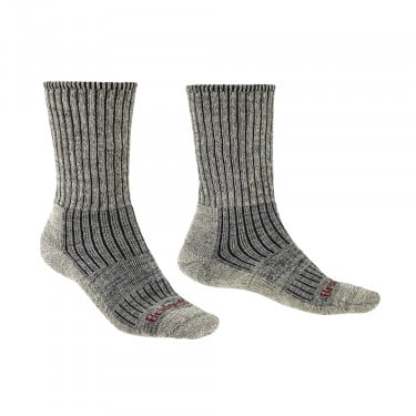 Bridgedale Mens Hike Midweight Comfort Socks (Stone Grey)