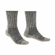 Bridgedale Mens Hike Midweight Merino Comfort Boot Socks (Stone Grey)