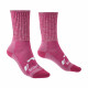 Bridgedale Junior Hike All Season Merino Comfort Boot Socks (Pink)