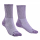 Bridgedale Womens Hike Midweight Merino Comfort Boot Socks (Violet)