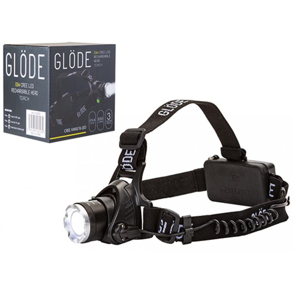 Summit Glode Pro Focus Rechargeable Head Torch (800lm)