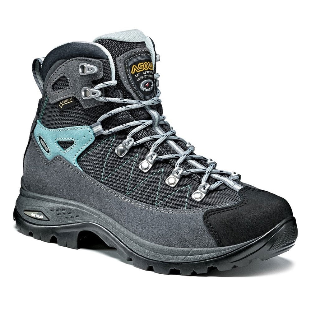 Asolo Womens Finder GV GORE-TEX Hiking Boots (Grey)