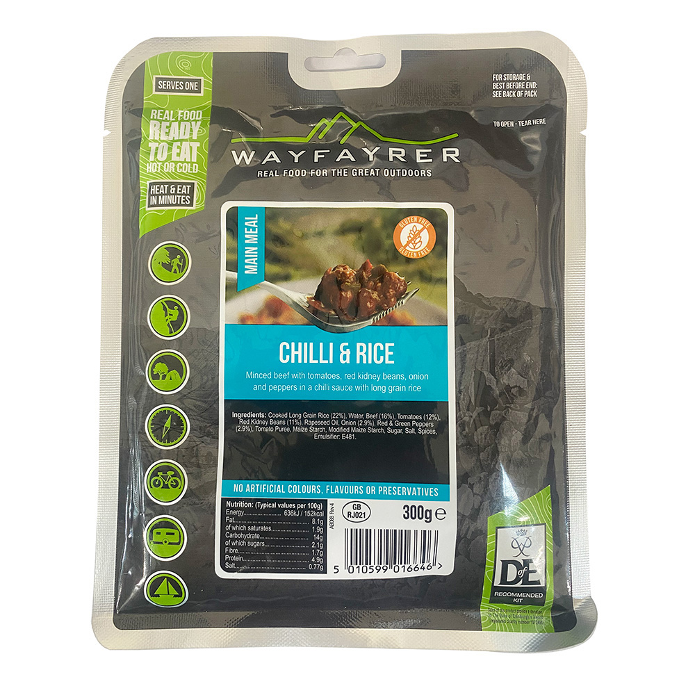 Wayfayrer Chilli Con Carne & Rice - 300g