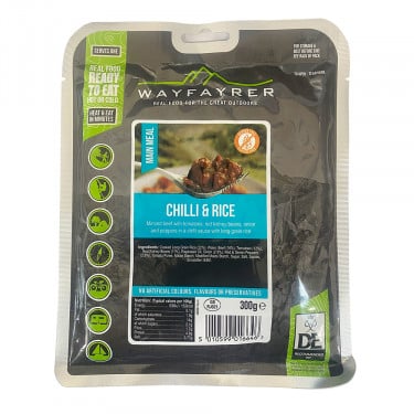 Wayfayrer Chilli Con Carne & Rice - 300g - Packet front