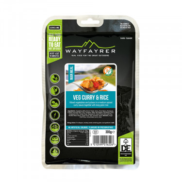 Wayfayrer Vegetable Curry & Rice - 300g - Packaging