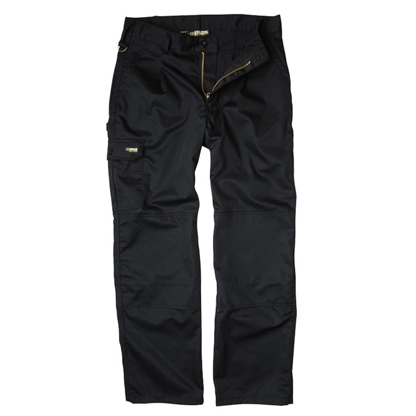 Apache Industry Cargo Trousers (Black)