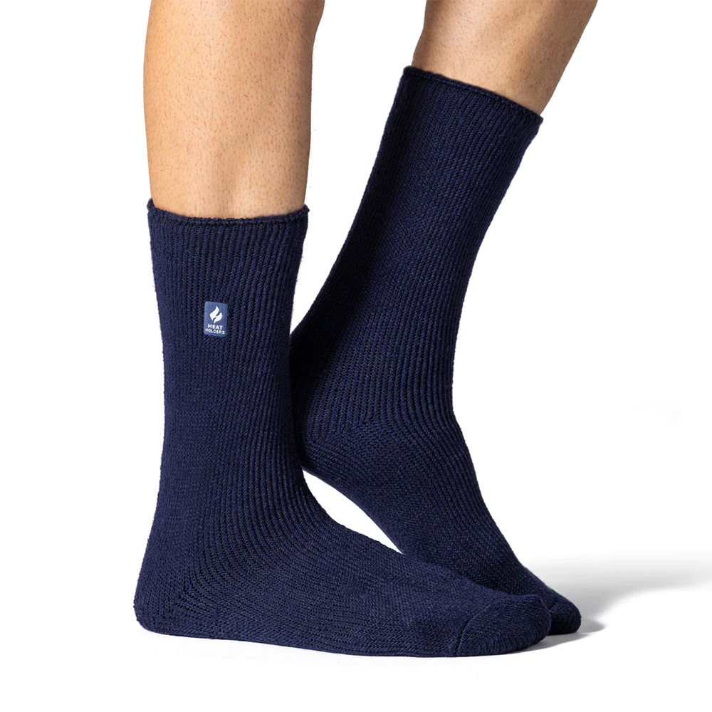 Heat Holders Mens Original Thermal Socks (Navy)