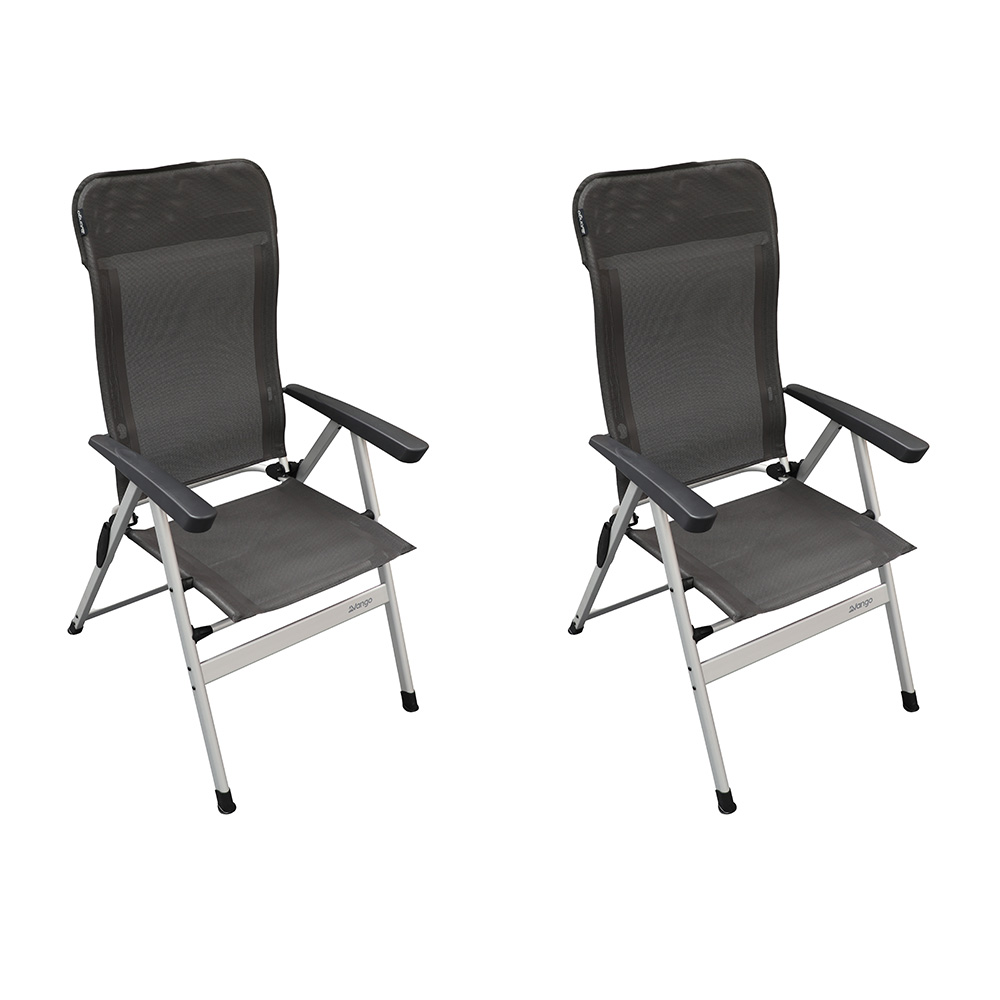 Vango Highbury Texteline Reclining Chair (Two Chair Pack)