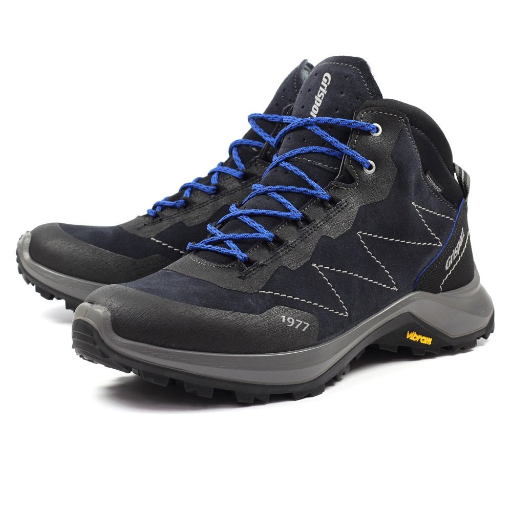 Grisport Mens Terrain Waterproof Walking Boots (Dark Grey)