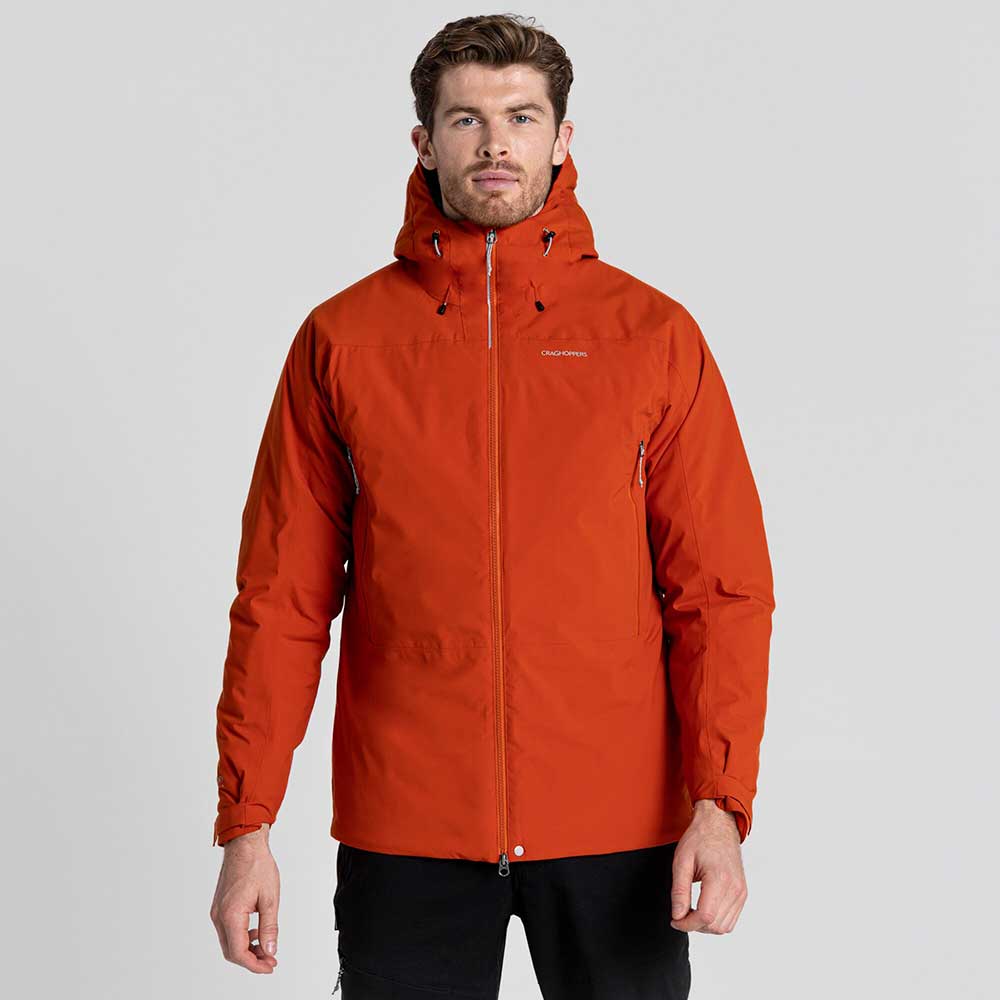 Craghoppers Mens Gryffin Thermic Waterproof Jacket (Potters Clay)