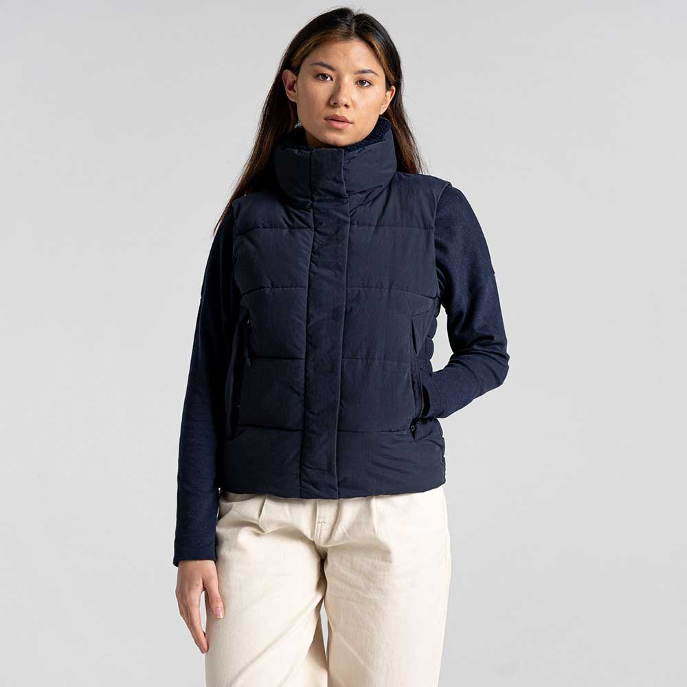 Craghoppers Womens Langley Insulated Vest (Blue Navy)