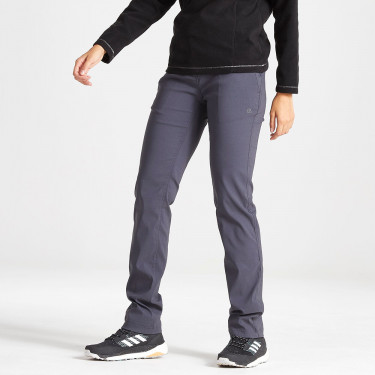 Craghoppers Womens Kiwi Pro II Trousers (Graphite) - Model Front