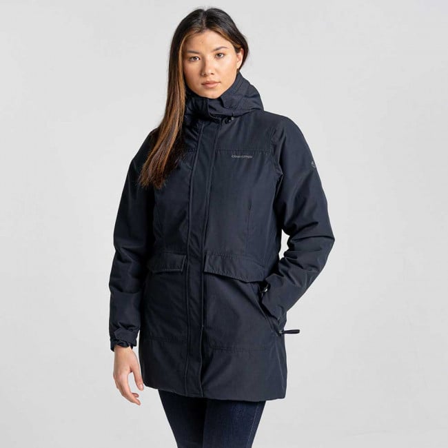 Craghoppers Womens Shayla Waterproof insulated Jacket (Navy ...