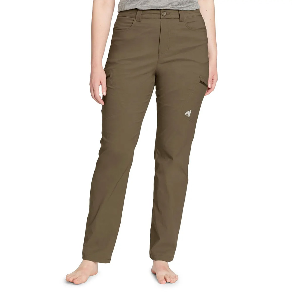 Eddie Bauer Pants Womens Micro Fleece Lined Ranier Pants, Sprig Green Sz  14, $80