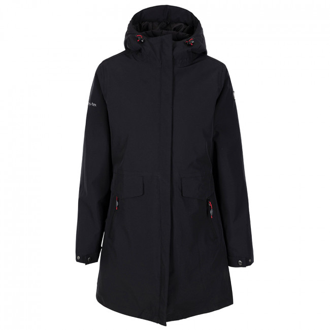 Trespass Womens Modesty Waterproof Insulated Jacket (Black) | Winfields ...