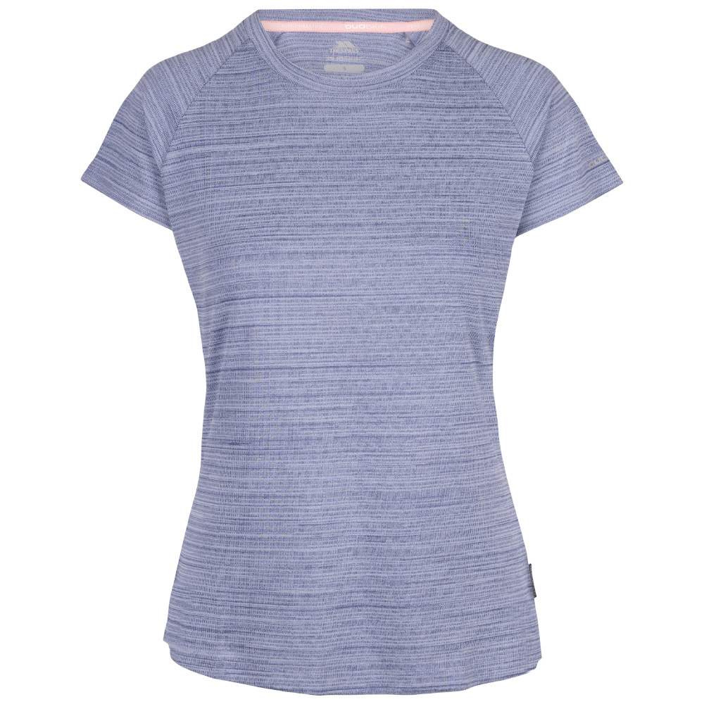 Trespass Womens Vickland Tech T-Shirt (Denim Blue)