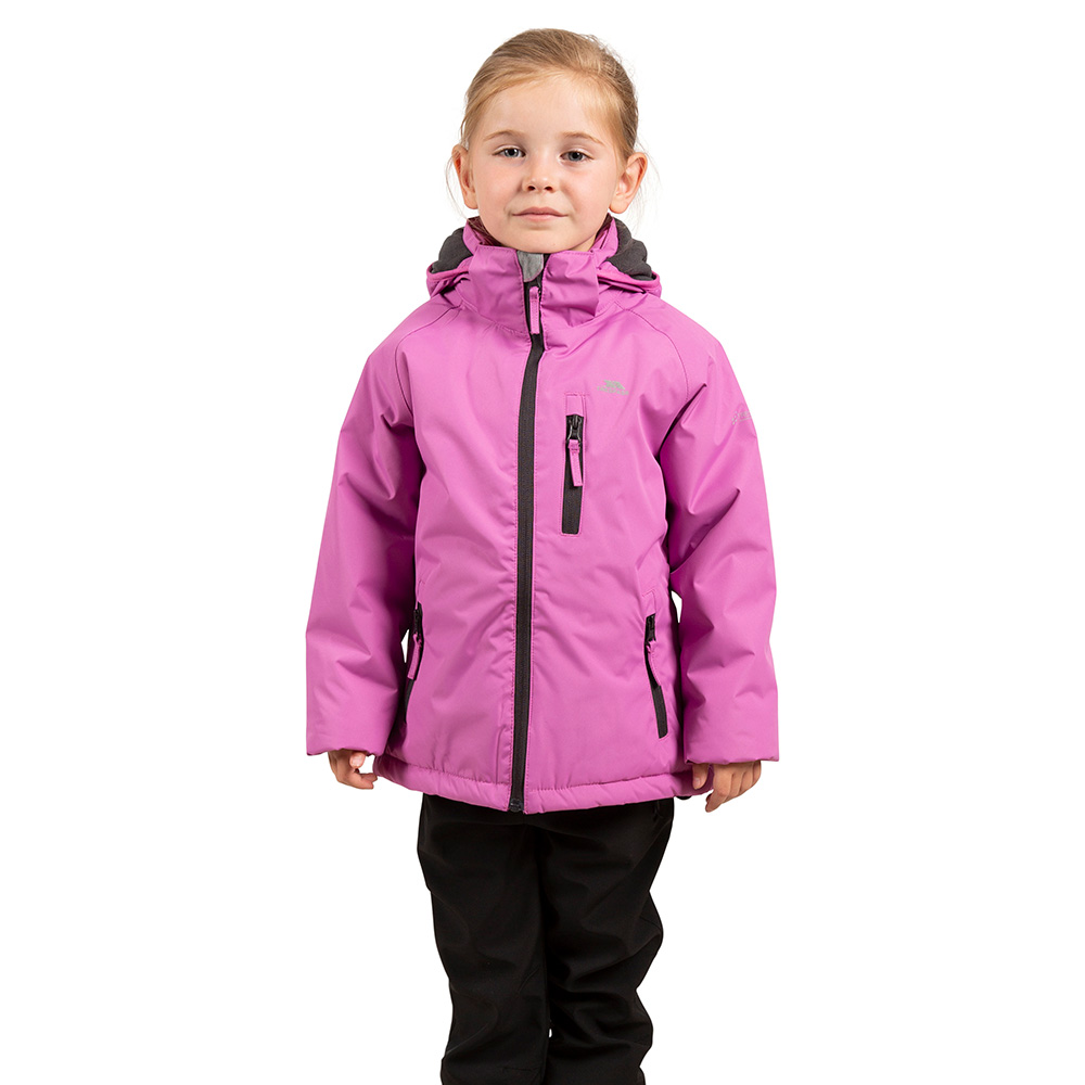 Trespass Kids Shasta Waterproof Insulated Jacket (Deep Pink)