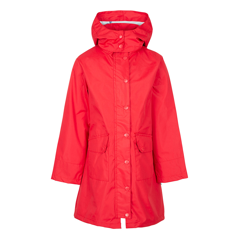 Trespass Kids Drizzling Waterproof Jacket (Red)